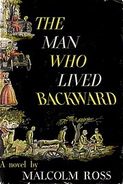 Cover of first U.S. edition of 'The Man Who Lived Backward'