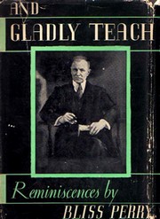 Cover of first U.S. edition of 'And Gladly Teach'