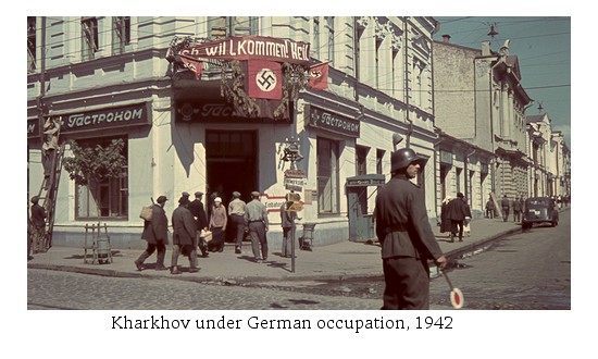 Kharkhov (Kharkhiv) under German occupation, 1942