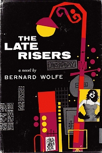 Cover of first U.S. edition of 'The Late Risers'