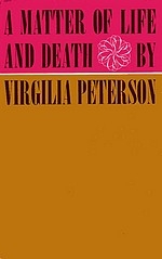 Cover of first U.S. edition of 'A Matter of Life and Death'')