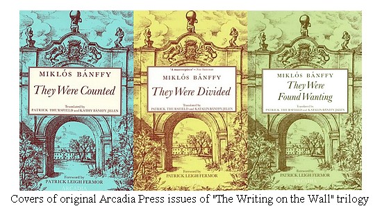 The covers of the original Arcadia Press releases of 'They Were Counted', 'They Were Found Wanting,' and 'They Were Divided'