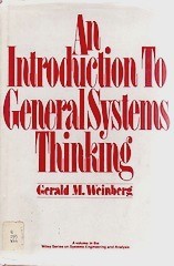 Cover of first U.S. edition of 'An Introduction to General Systems Thinking'