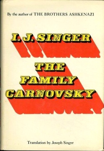 The Family Carnovsky, by I. J. Singer – The Neglected Books Page